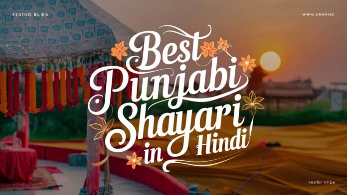 Best Punjabi Shayari in Hindi