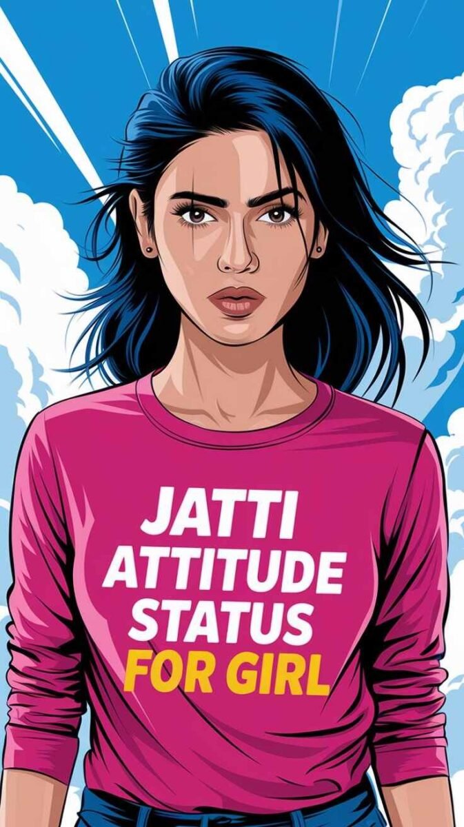 Jatti Attitude Status in Punjabi for Girl