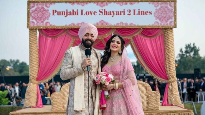 Punjabi Love Shayari 2 Lines