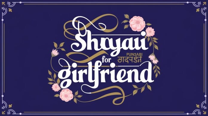 Punjabi Shayari for Girlfriend