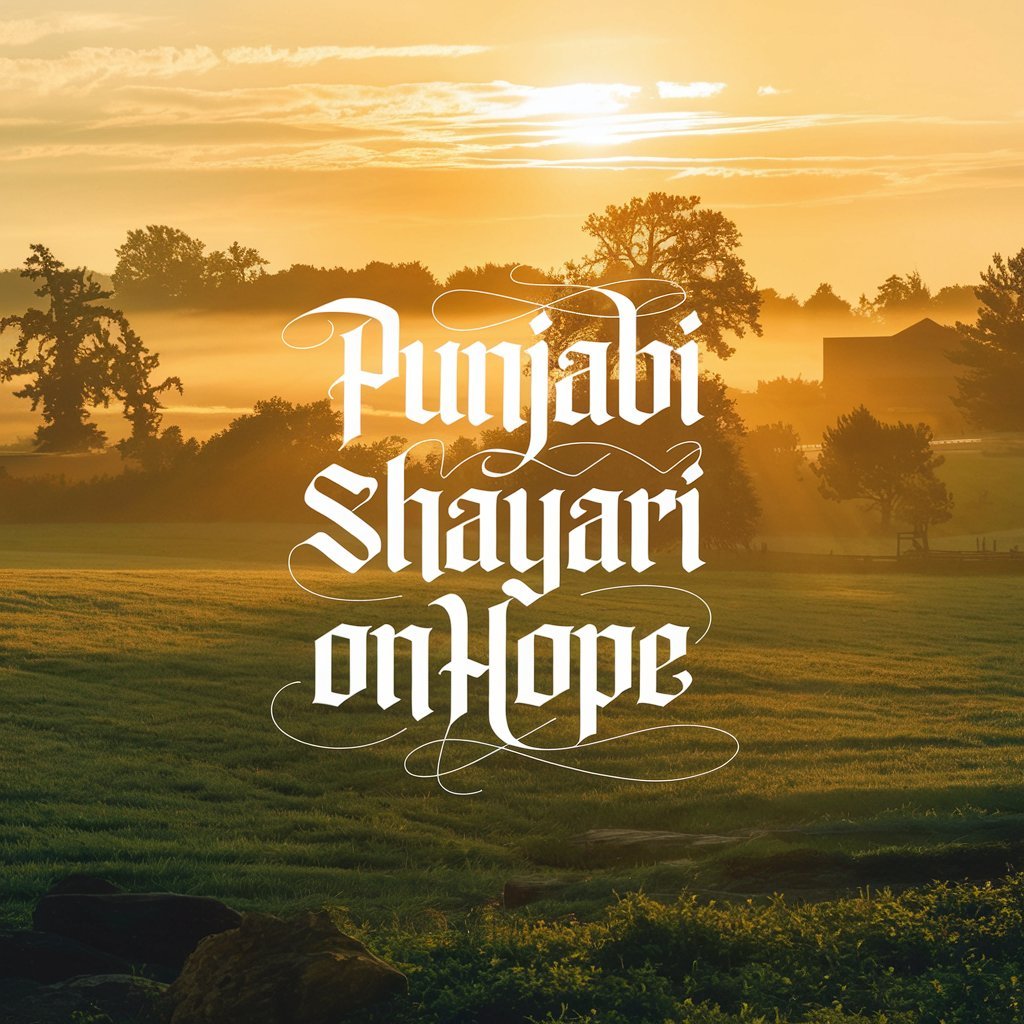 Punjabi Shayari on Hope