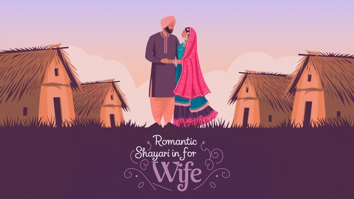 Romantic Shayari in Punjabi for Wife