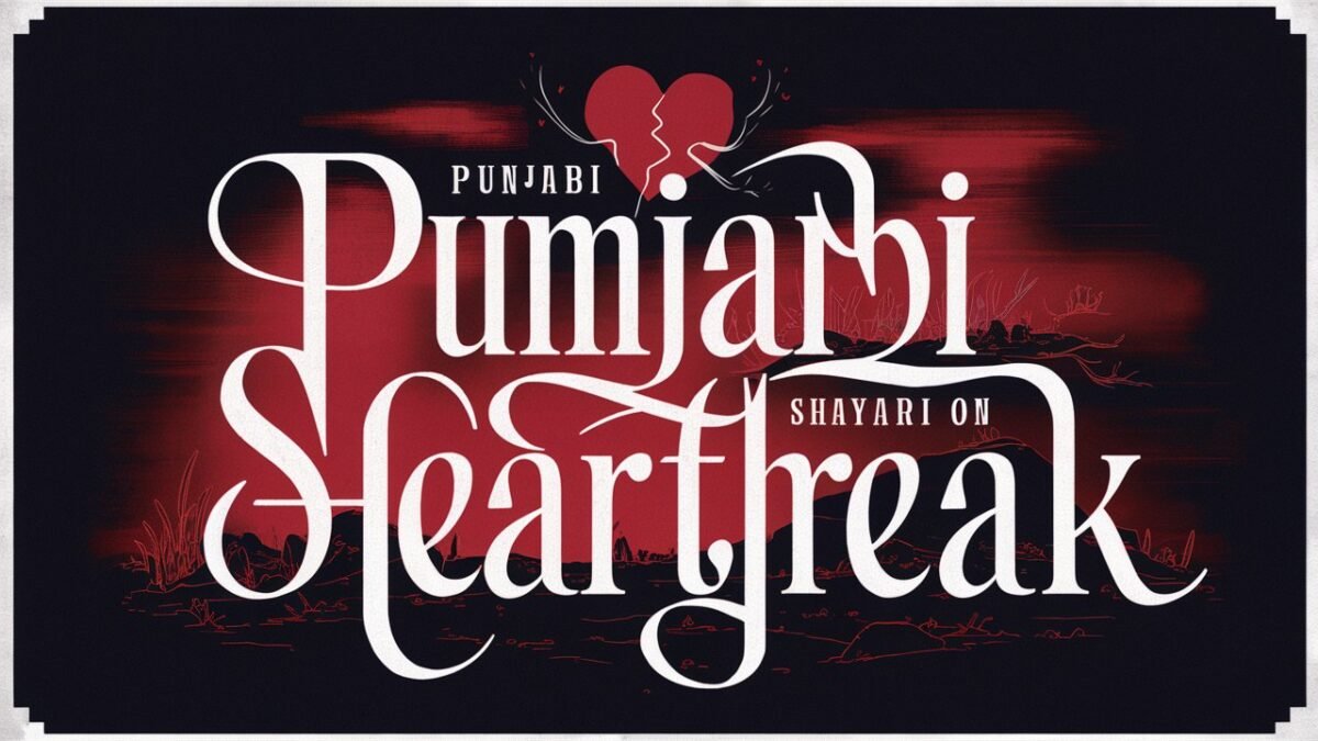 Punjabi Shayari on Heartbreak